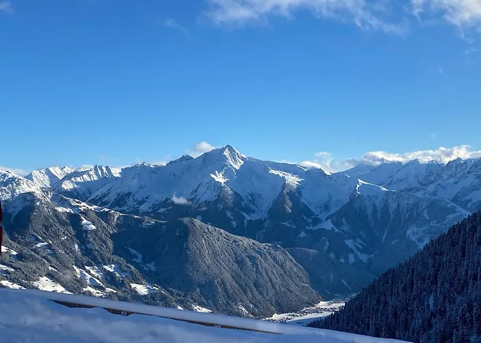 Alpine Pasture In The Zillertal Mountains