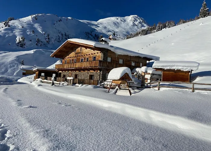 Alpine Pasture In The Zillertal Mountains